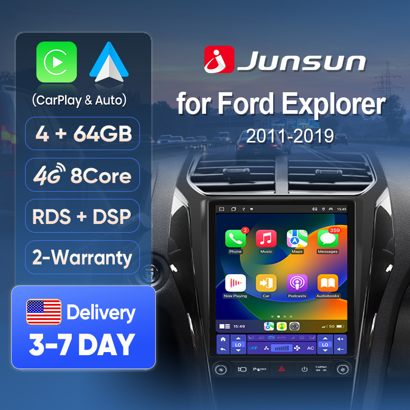 Japanese Lifestyle And Traditions - Layar CarPlay Nirkabel Junsun untuk Ford