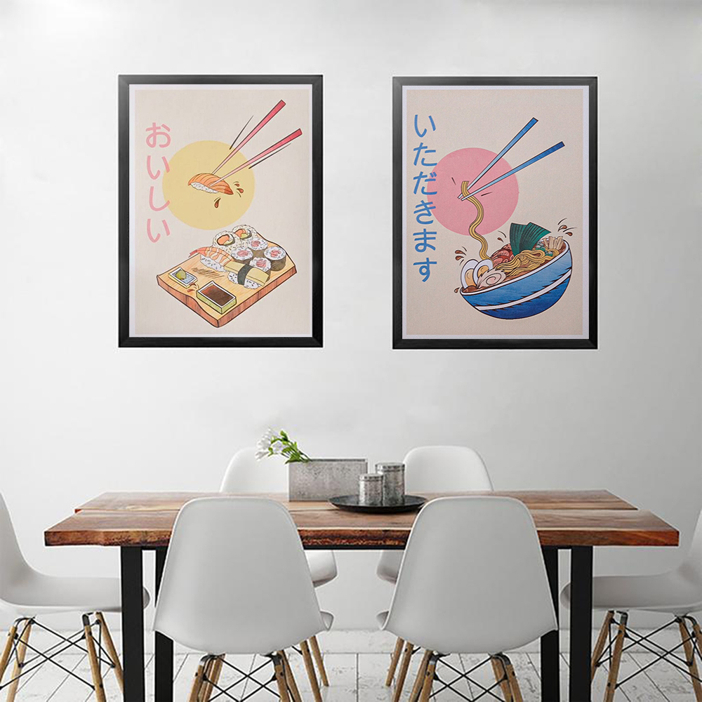 Poster Makanan Dapur Gaya Jepa - Japanese Food Lifestyle ulasan dan harga