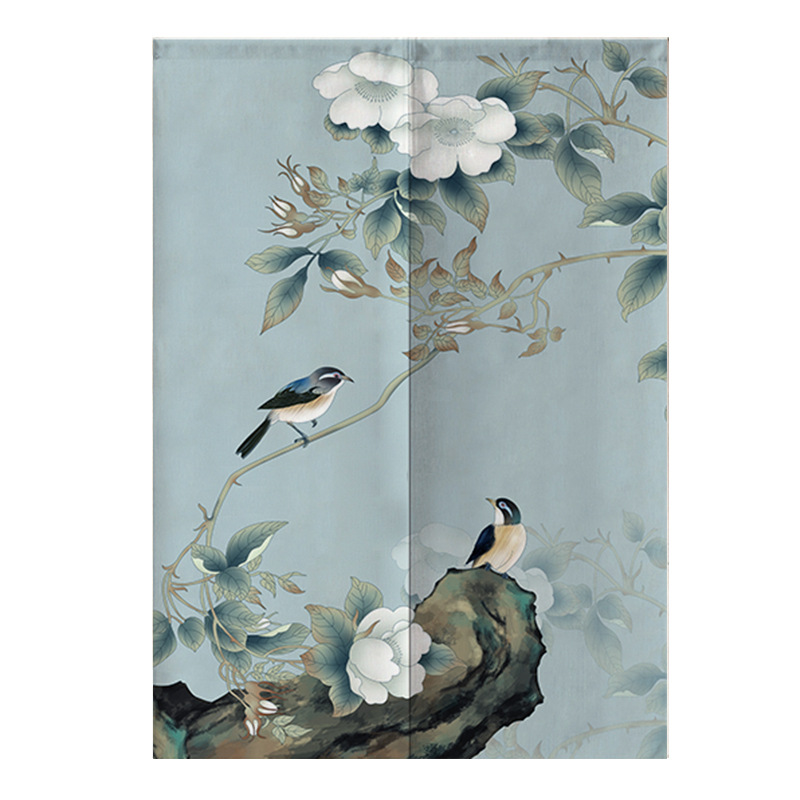 Tirai pintu Noren Jepang, tira - Noren Curtain Doorway ulasan dan harga