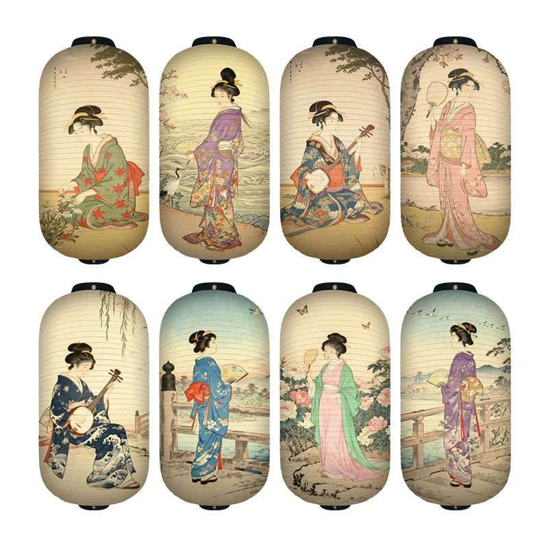 1 Buah Lentera Kertas Pola Wan - Japanese Lantern Paper ulasan dan harga