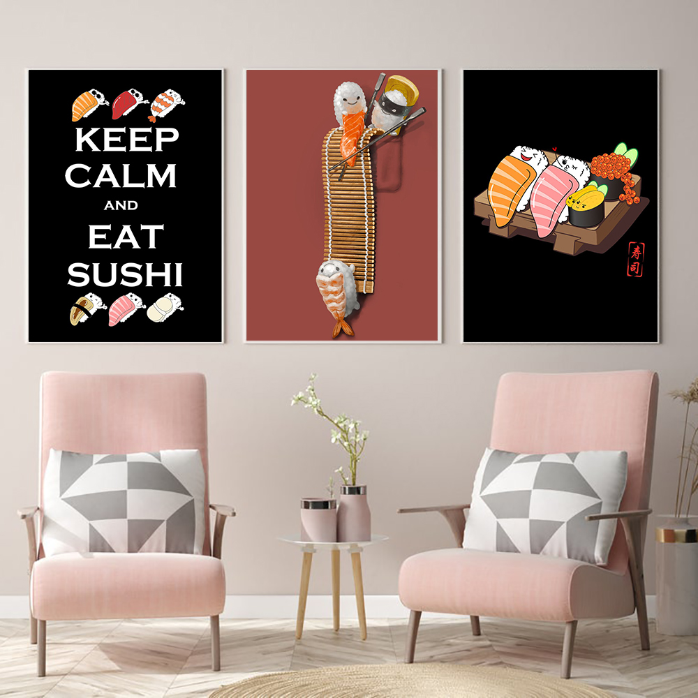 Gaya Jepang Ramen Sushi Abstra - Japanese Food Lifestyle ulasan dan harga